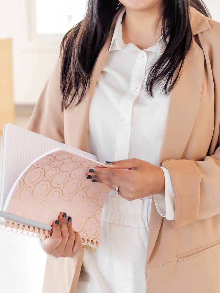 Women celebrating business success